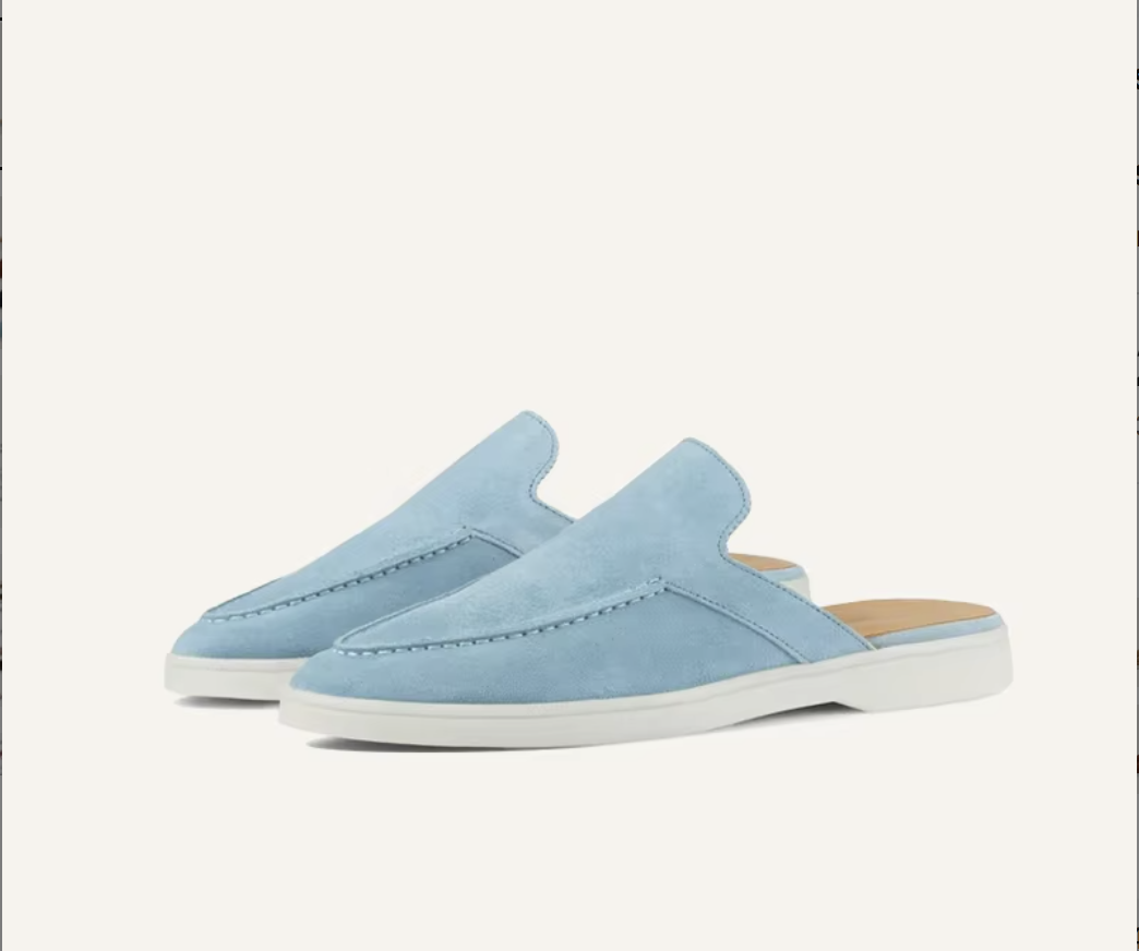 Mules Castelli Blue